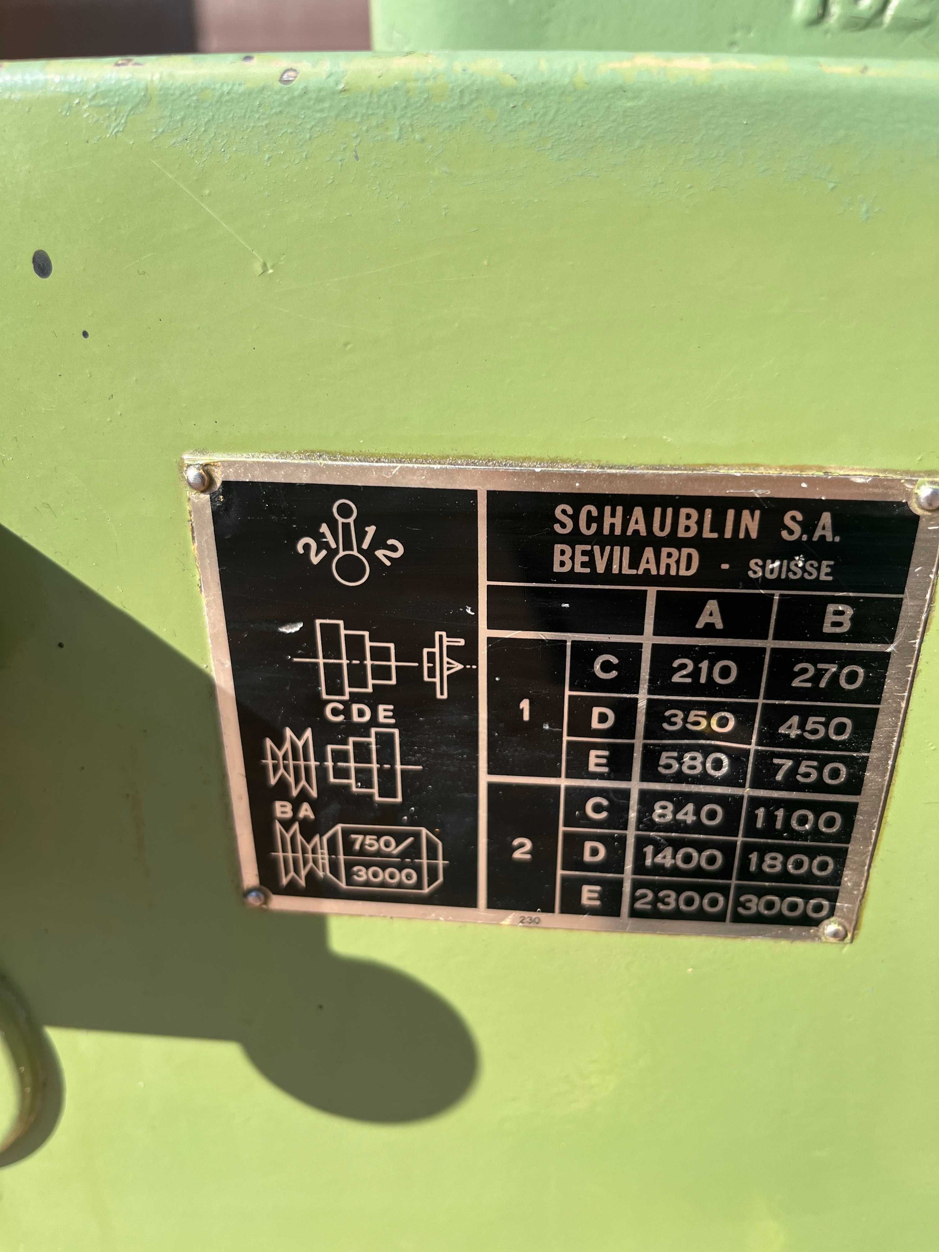 Tokarka do metalu precyzyjna schaublin 102
