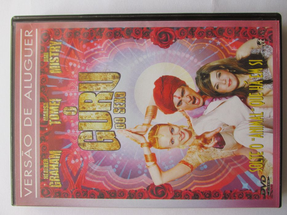 DVD - O Guru do Sexo, com Heather Graham, Jimi Mistry, Marisa Tomei