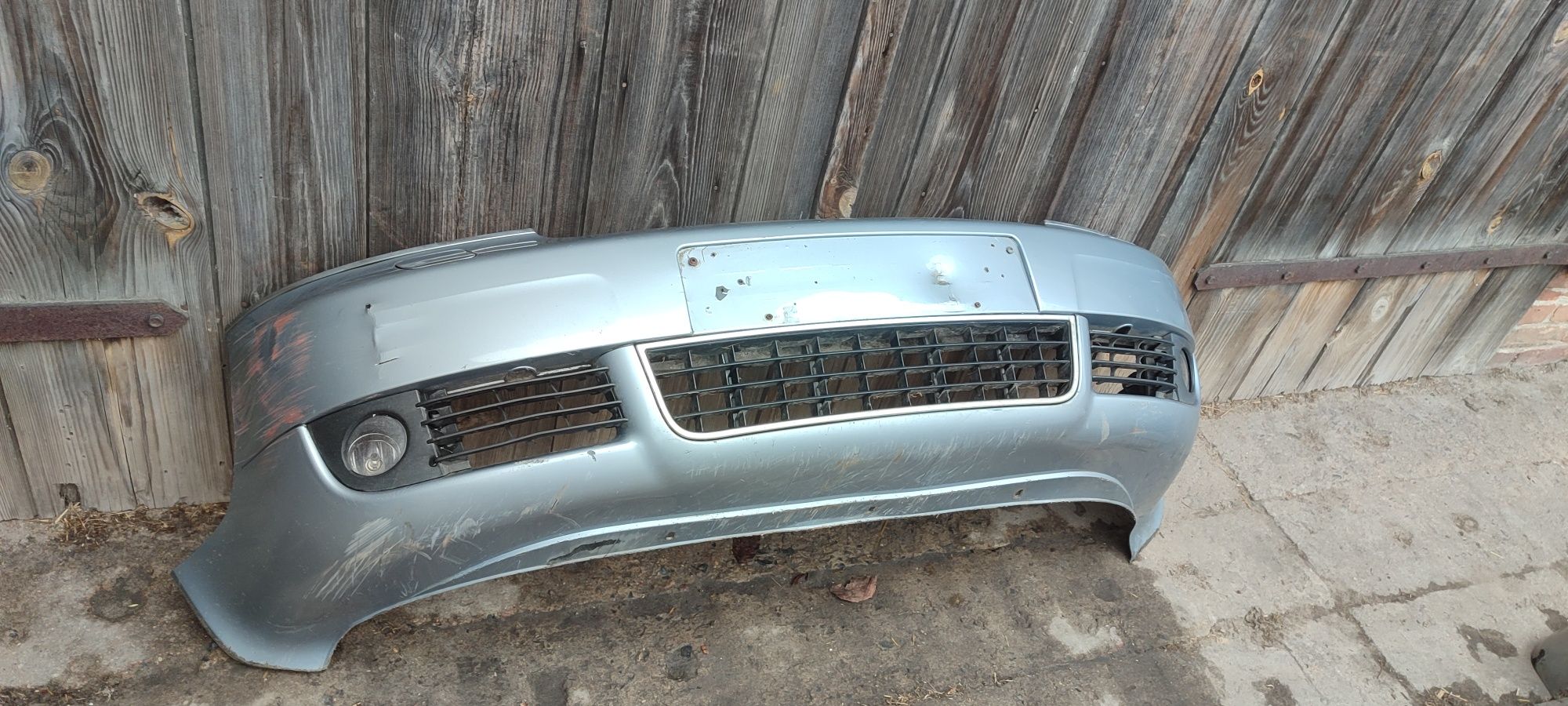 Audi A6 C5 lift zderzak przód przedni szary spryski lamp i inne