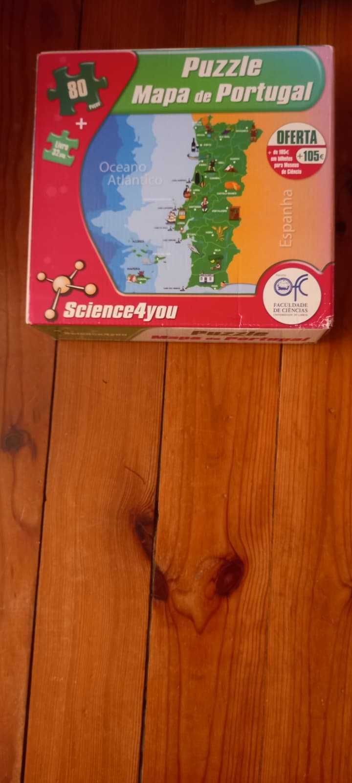 Puzzle da Science4You: Portugal