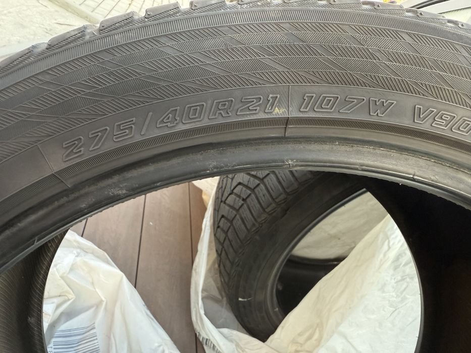 Yokohama 275/40 r21 пара зима склад оригілал б/у шини резина