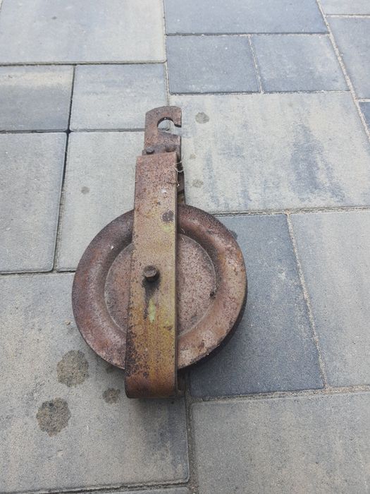 Kołowrotek, wciągarka do materiałów budowlanych