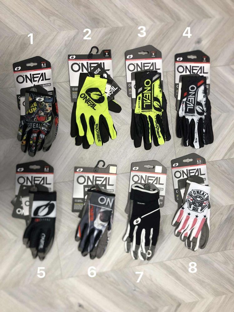 RĘKAWICE ONEAL na cross / MTB / rower | 8 MODELI | NOWE!
