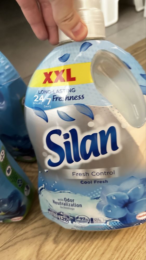 Silan XXL 2,7 l. Fresh sky zestaw 4 szt.  lodz.