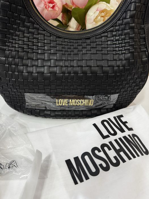 Стильна жіноча сумка преміального бренду Moschino,оригінал,нова