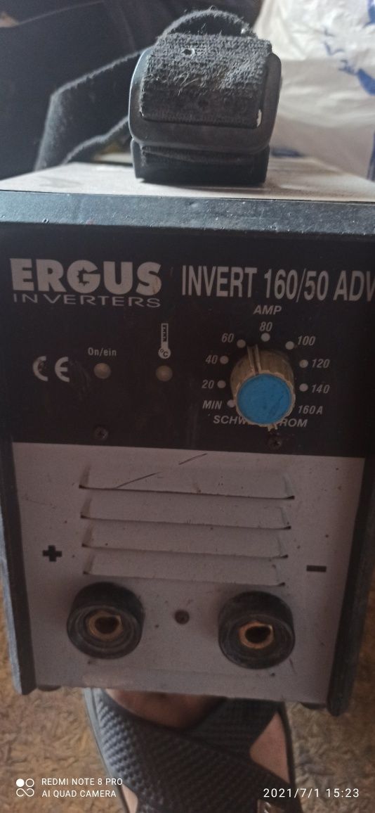 Сварочный инвертор Ergus 160/50 ADV