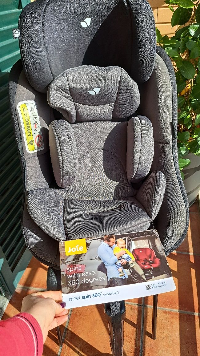 Cadeira auto Joie meet spin 360°