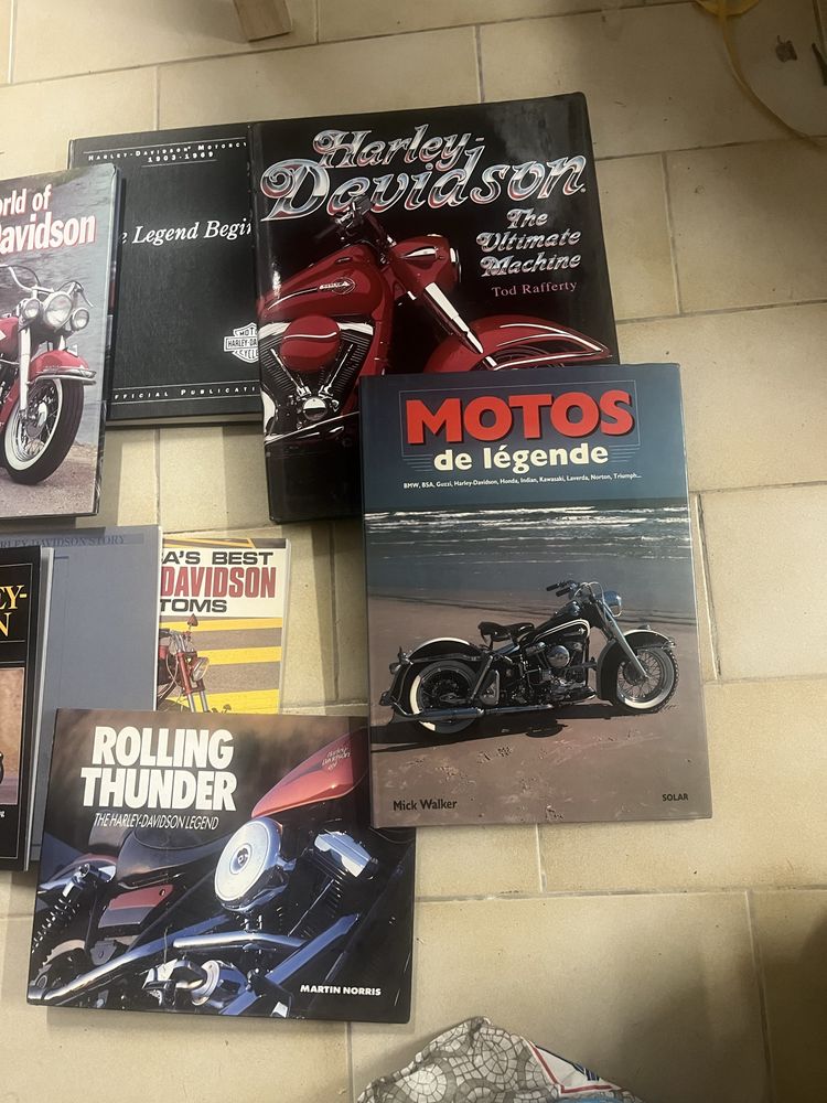 Coleçao livros Harley Davidson