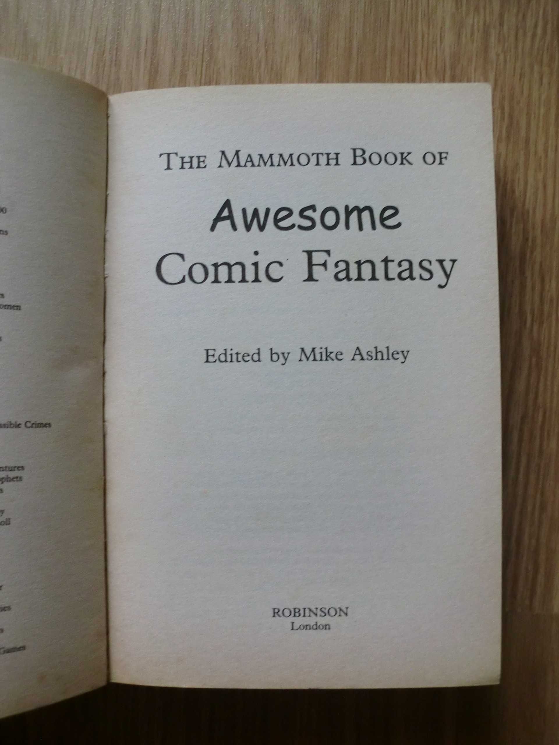 The Mammoth Book of Awesomw Comic Fantasy