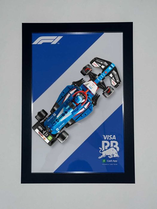 Grafika nr. 2 Zestaw 10 Ramek na Lego z Kolekcji F1 Speed Champions