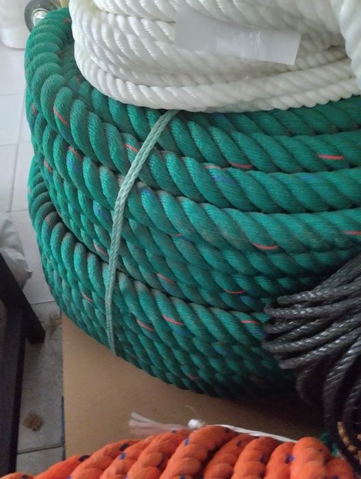Cordas de 24 ,28 e 40mm espessura em polietileno