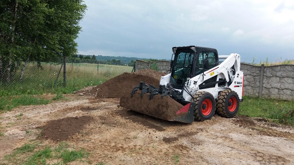 Wynajem Wypożyczalnia Usługi maszyn budowlanych bobcat