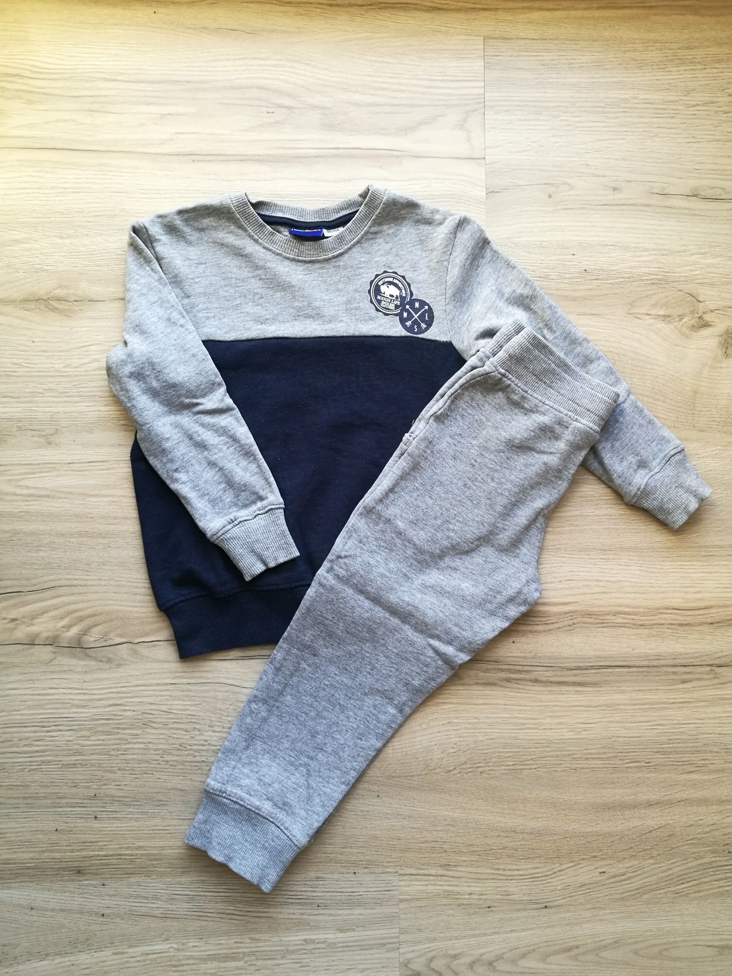 Zestaw dres 98/104 Lupilu bluza i spodnie dresowe dresy Lidl