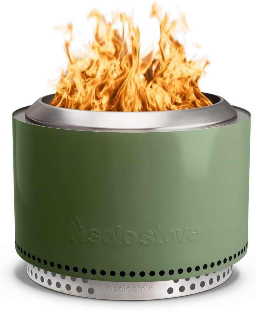Palenisko ogrodowe Solo Stove Yukon 2.0 ,oliwkowe podstawka, 65,5 cm