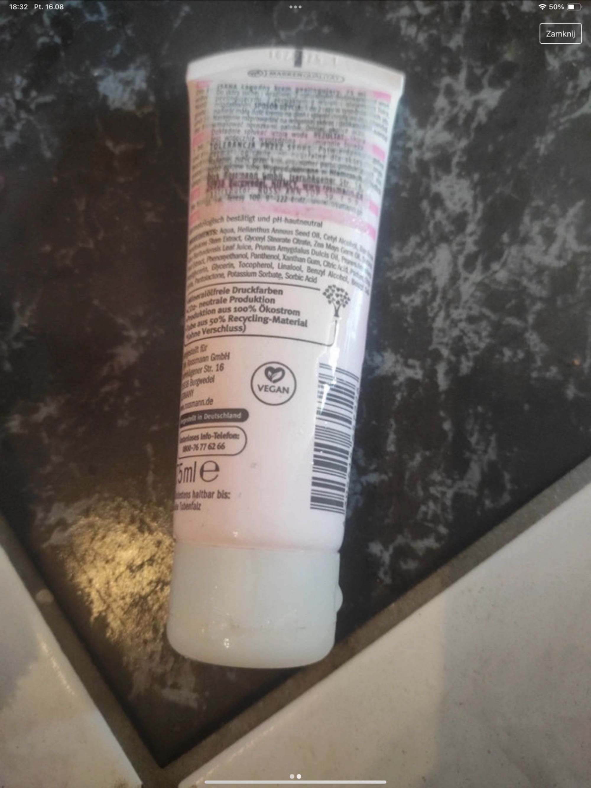 Peeling Creme isana