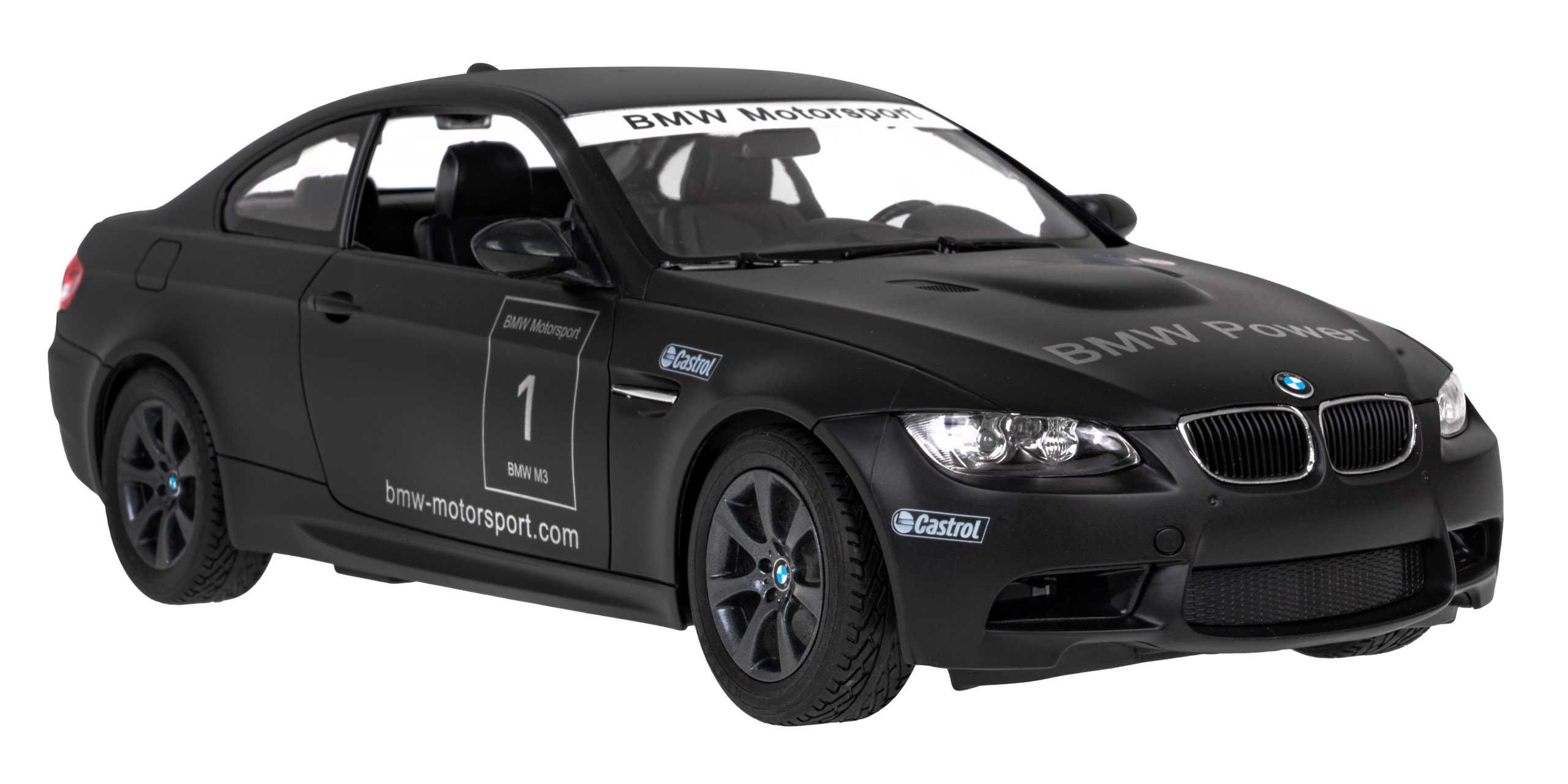 BMW M3 RASTAR 1:14 RC + Pilot 2,4 GHz KOLORY ZRC.48000