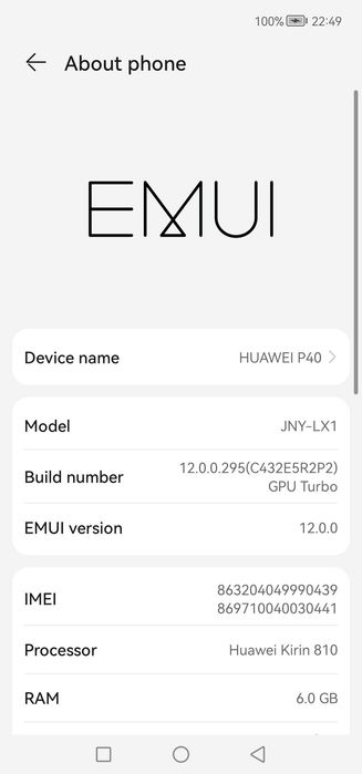 Huawei P40 lite 6/128 gb
