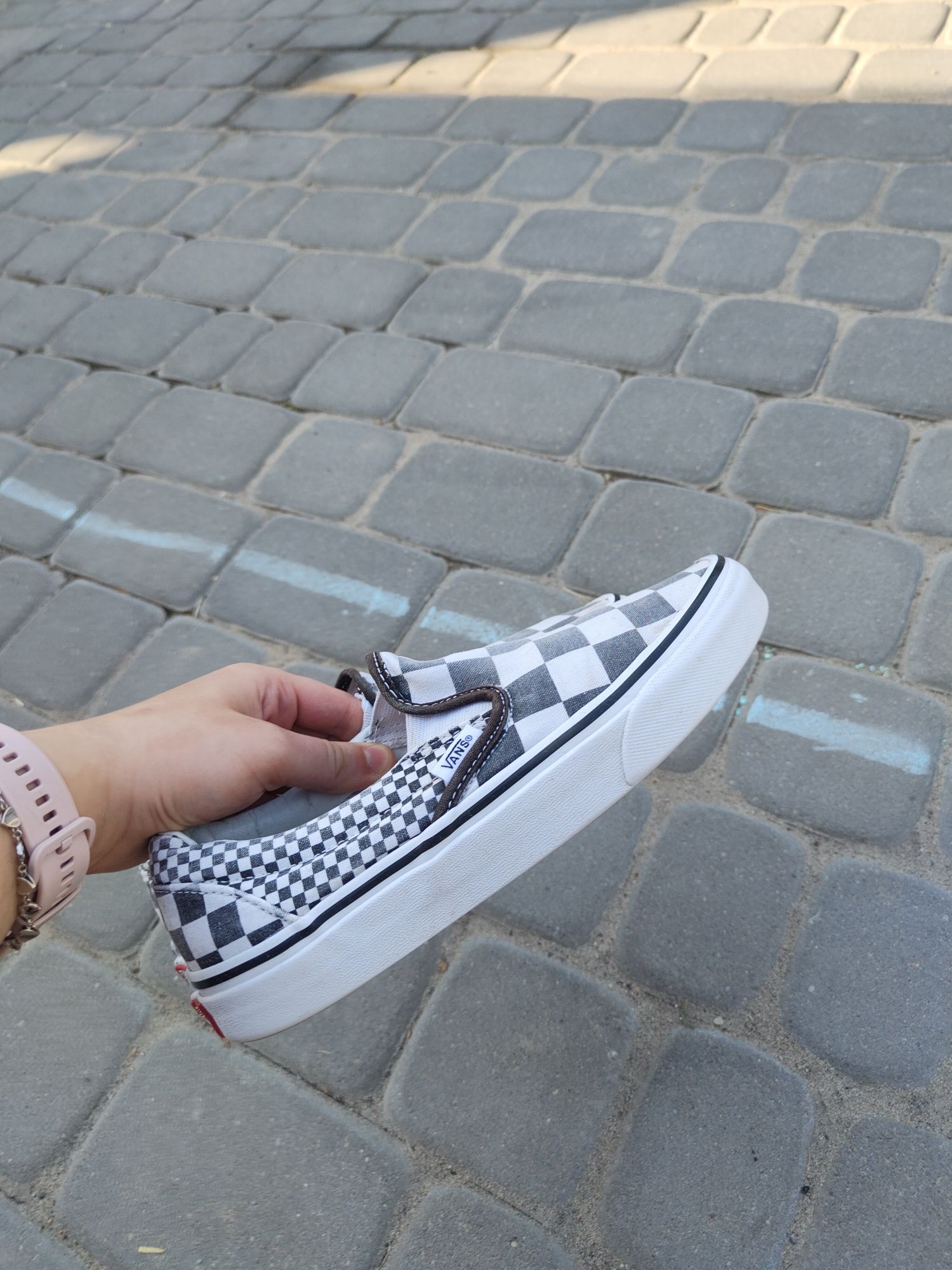 Buty Vans slip on w szachownice 38