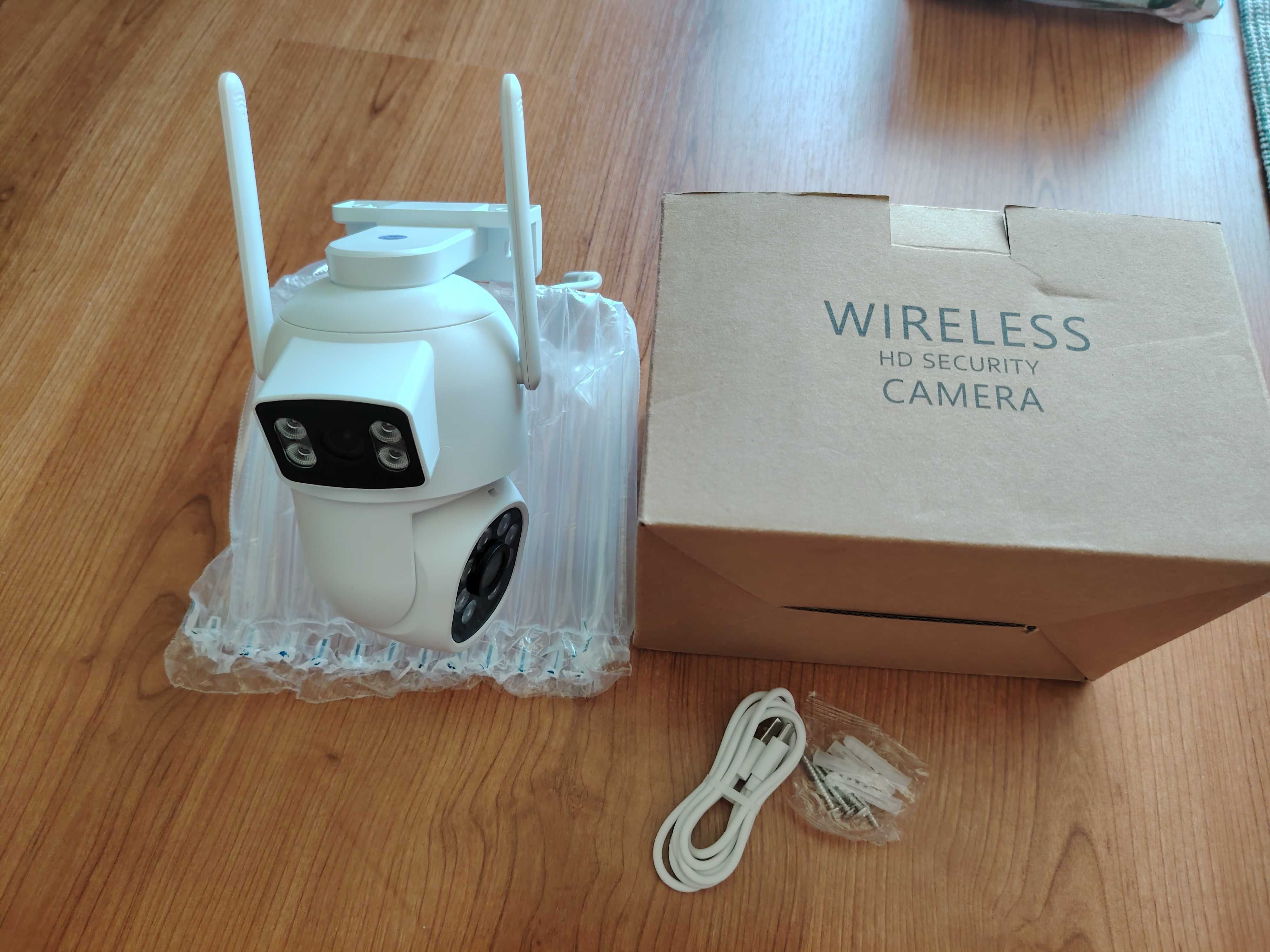 Câmara vigilância dupla WI-FI
