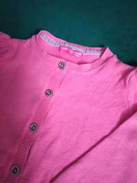 Sweterek kardigan róż klasyczny Young Dimension r.104