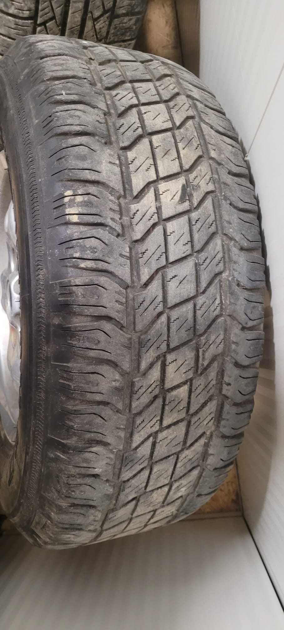 Range Rover P38 - 4 Jantes + 4 Pneus 255/65/16