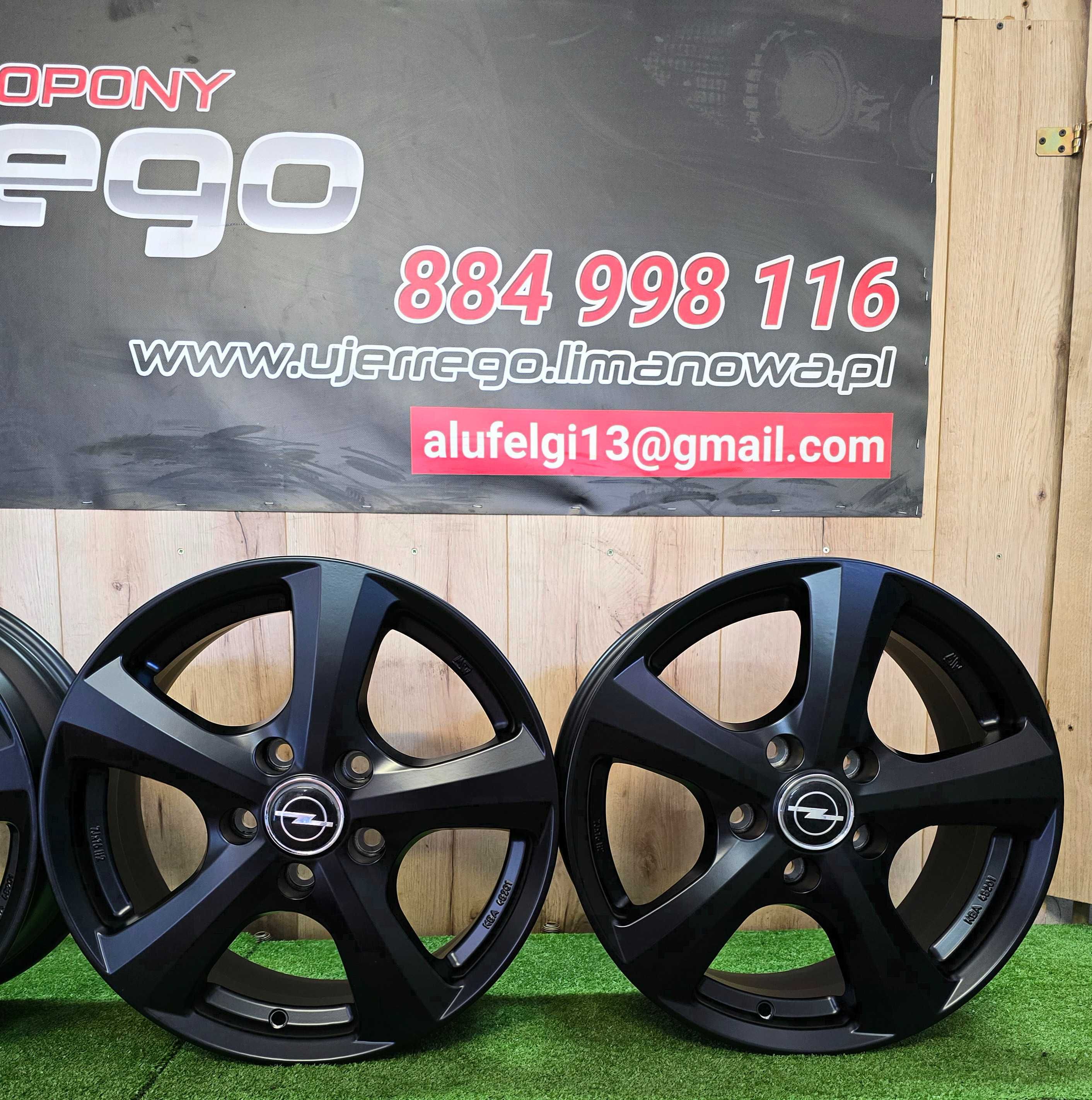 NOWE ALUFELGI OPEL 16x5x115 - Ampera,Antara,Astra,Zafira