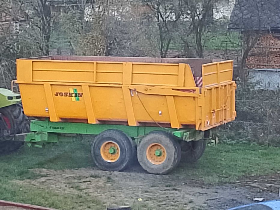 Przyczepa skorupowa Joskin  12 - 16 t tandem