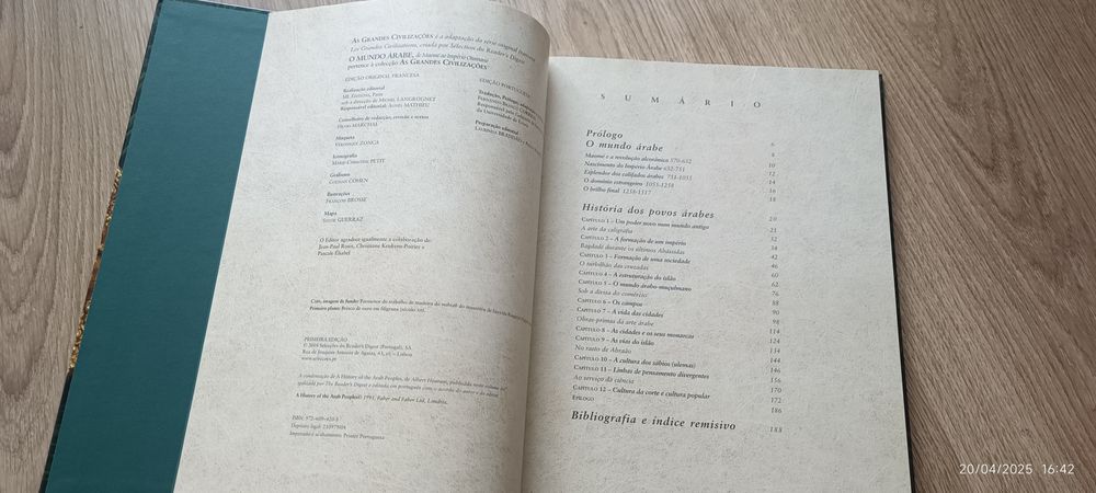 O Mundo Árabe de Maomé ao Império Otomano 2004