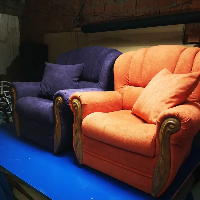 Реставрация- перетяжка - ремонт мягкой мебели