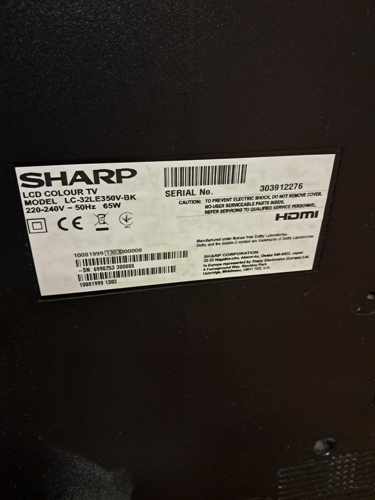 Sharp LC-32LE350V-BK