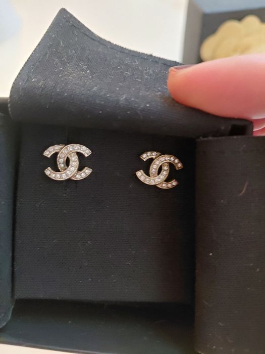 Brincos Chanel originais