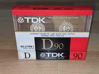 Кассеты / аудиокассеты TDK D 90 (1988г.) - Тип I - супер РЕДКИЕ