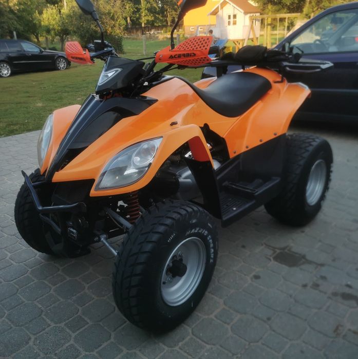 Quad DAELIM ET 250 zarejestrowany homologacja 2007r. ATV