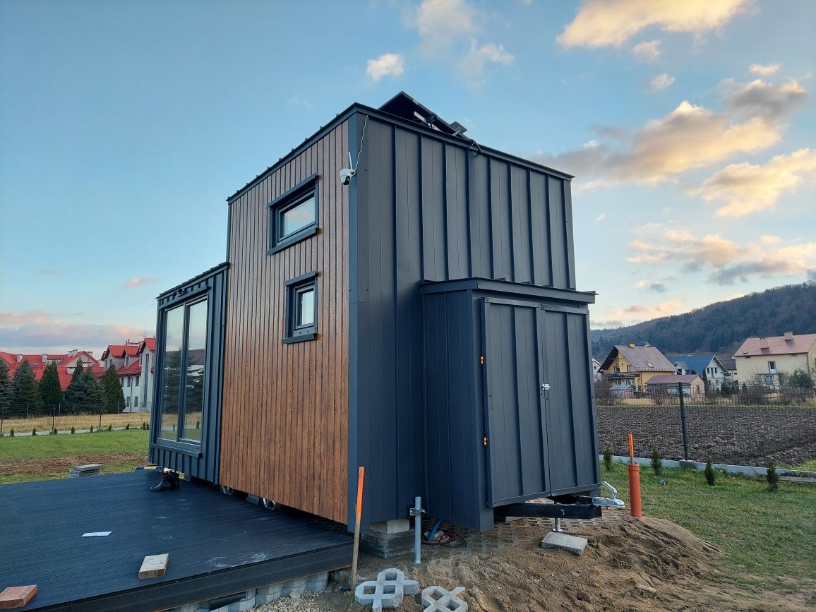 Domek mobilny. Tiny house. Domek letniskowy 16m2, 35m2. Rekreacyjny.