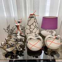 Керамічні вази, підсвічникі та декор