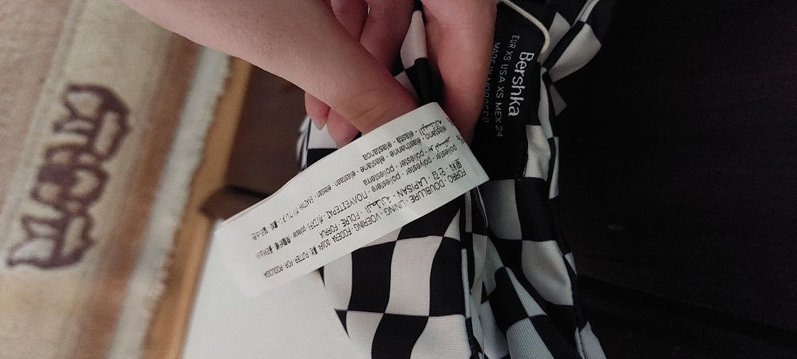 Top xadrez Bershka