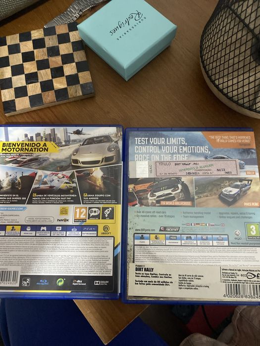 Dirt Rally e The Crew 2