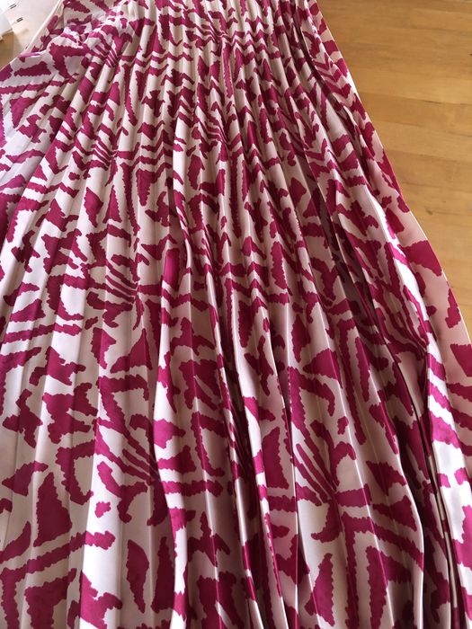 Maxi saia plissada xs mango