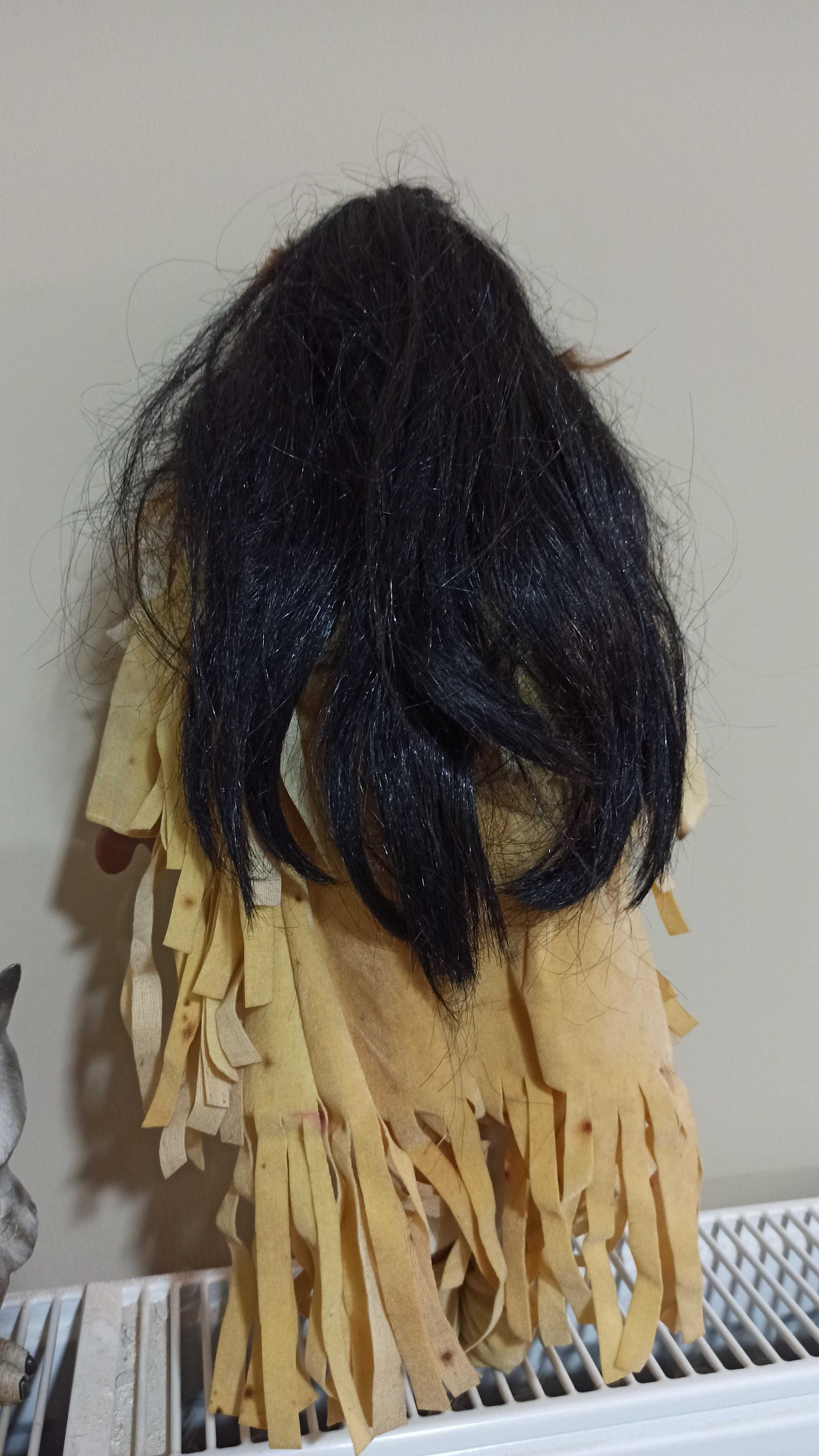 Коллекционная фарфоровая кукла Индианка (38 см).