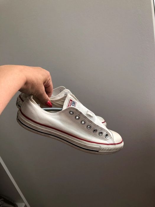 Trampki Converse all star biaĹ‚e niskie roz 43