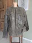 skorzana kurtka meska vintage hugo boss lamb leather jacket