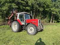 Massey ferguson 3125 Przedni Tuz,Gotowy do Pracy.