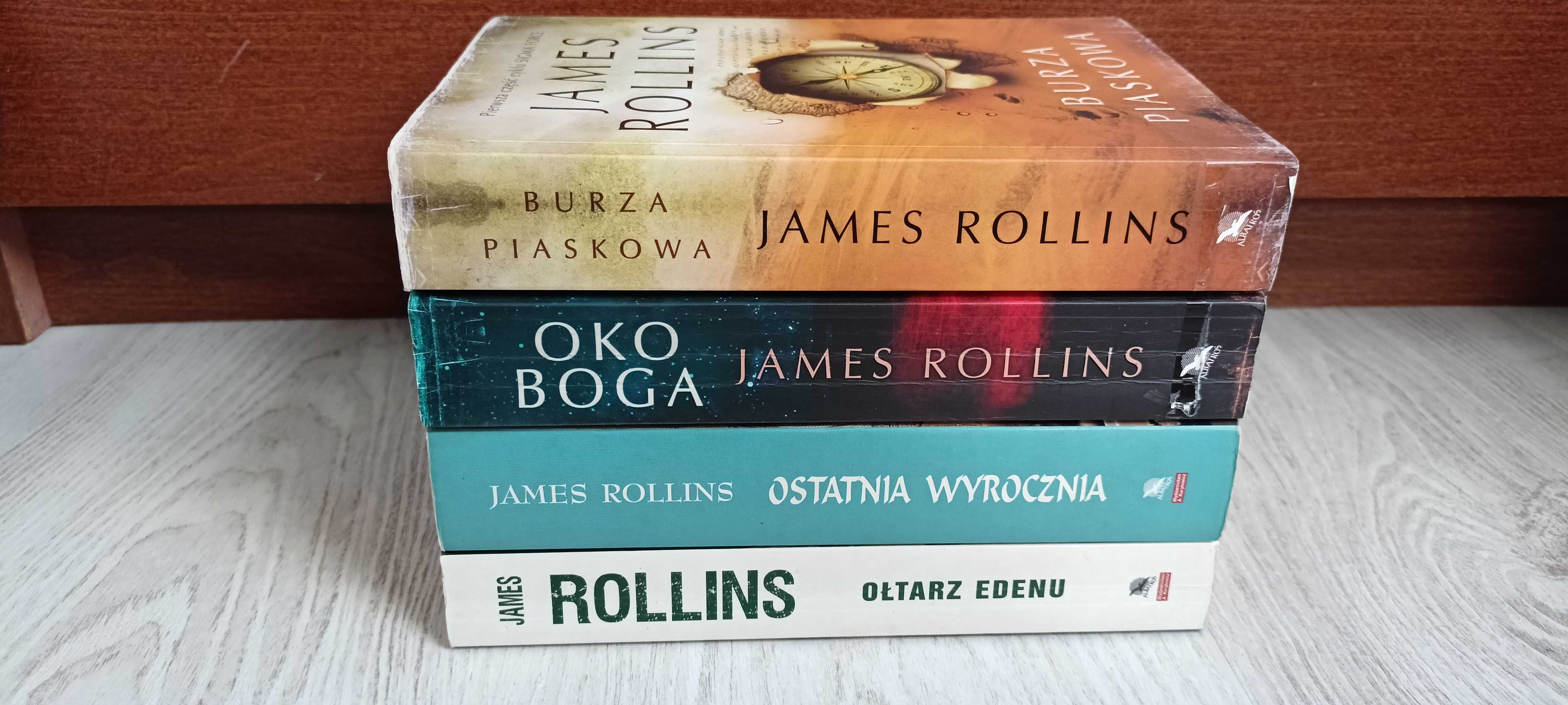 James Rollins Oko Boga Burza piaskowa Ołtarz Edenu Ostatnia wyrocznia