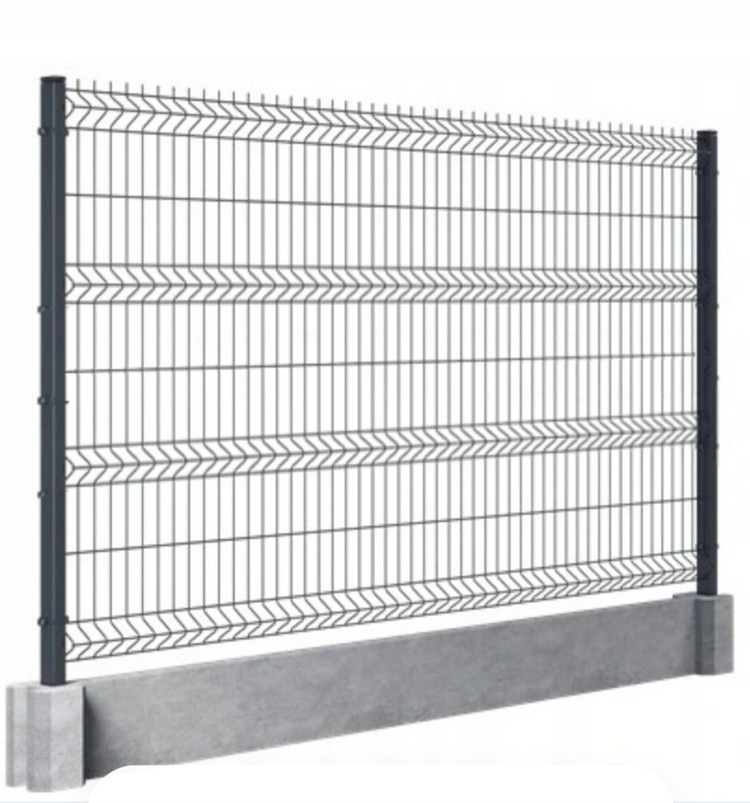 Ogrodzenie panelowe 3D/2D. Kompletne ogrodzenia