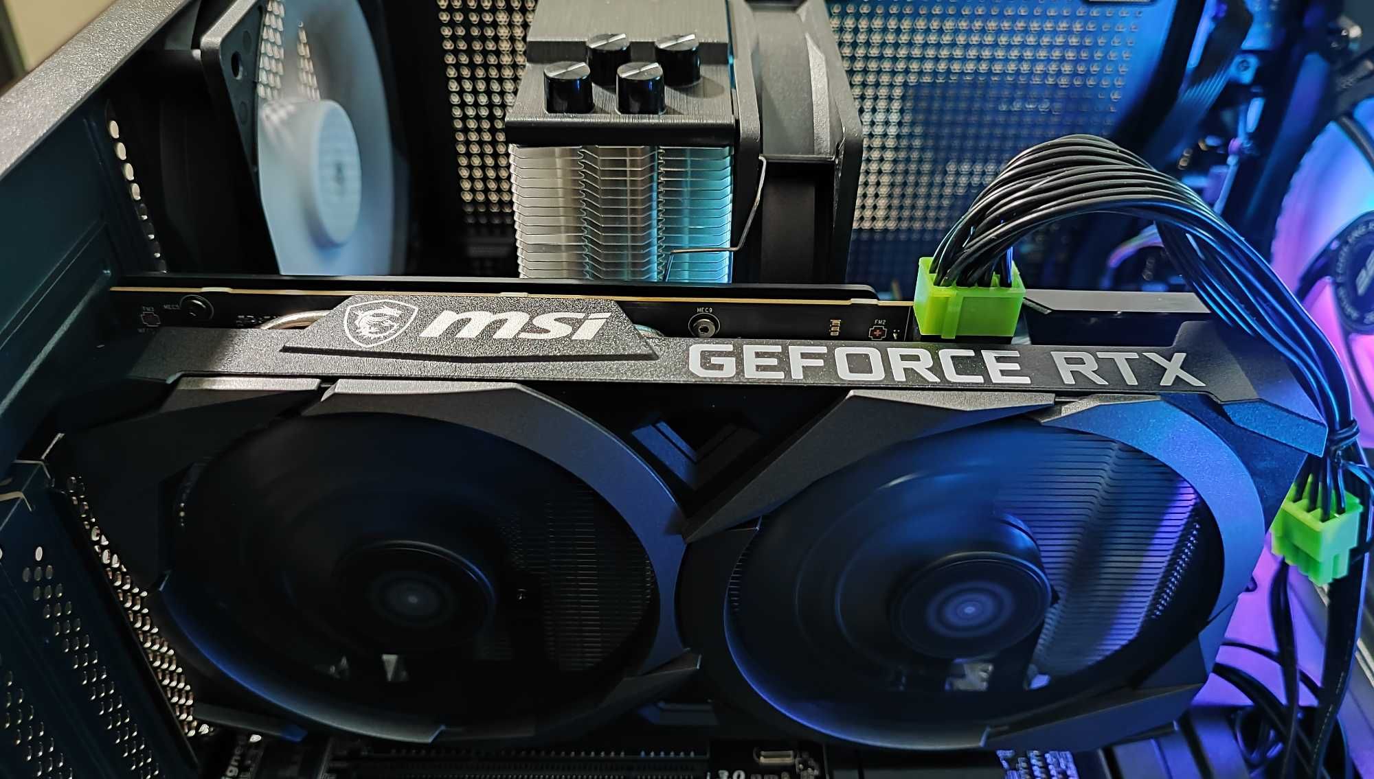 Потужний комп'ютер Ryzen 5 5600 4.4 GHZ, RTX 4060, 32GB DDR4, SSD 1TB