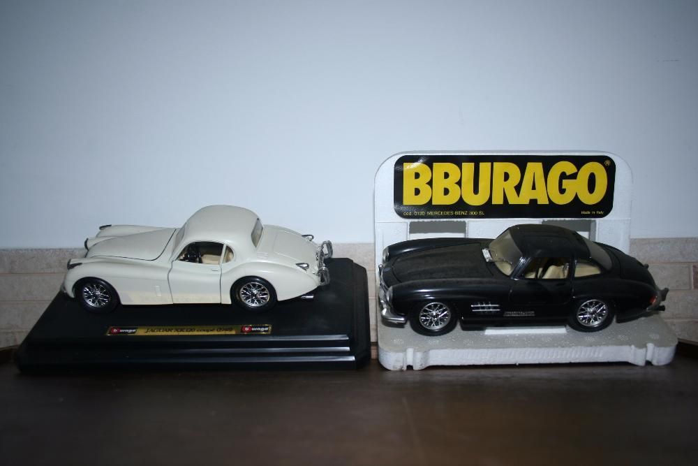 2 Carros Clássicos (Jaguar e Mercedes)