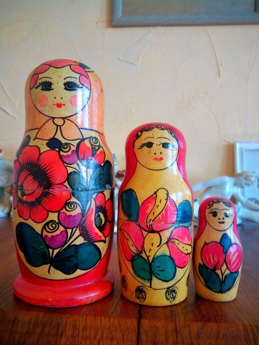 Матрёшки 3 в 1 Ссср