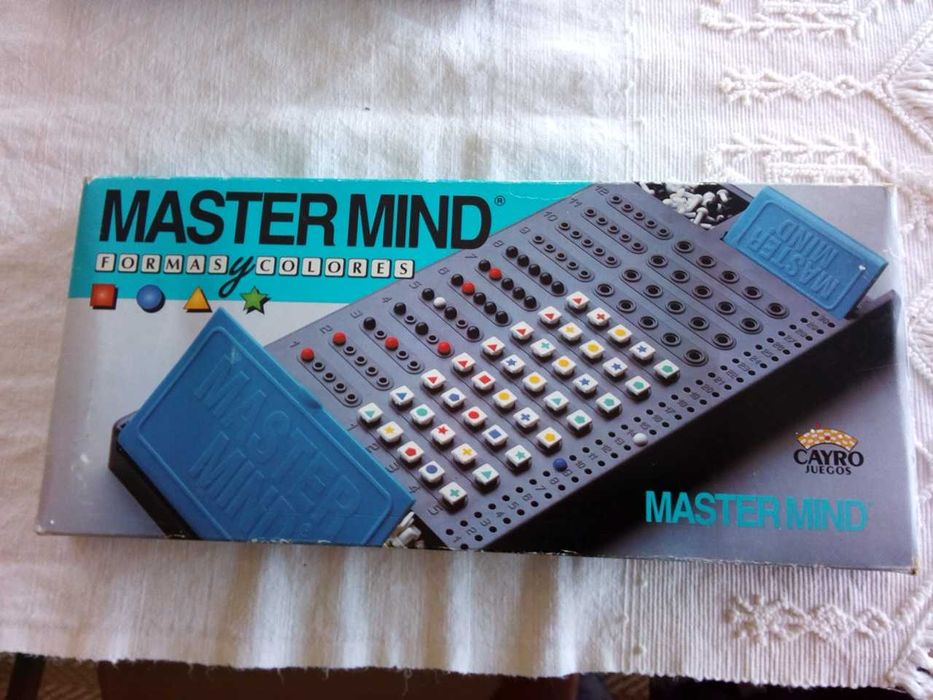 Raro jogo Mastermind de formas e cores VINTAGE, NOVO!
