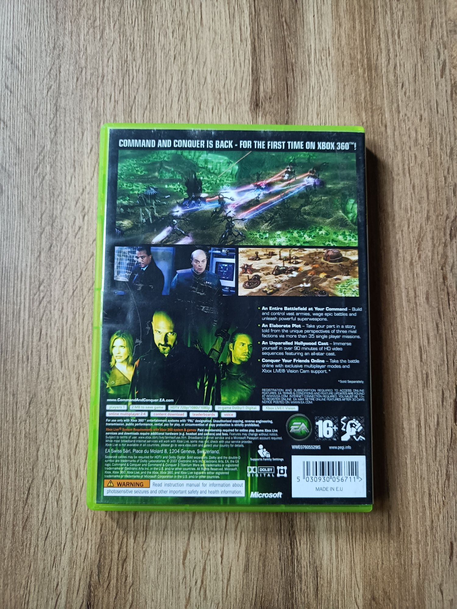 Command & Conquer Tiberium Wars Xbox 360