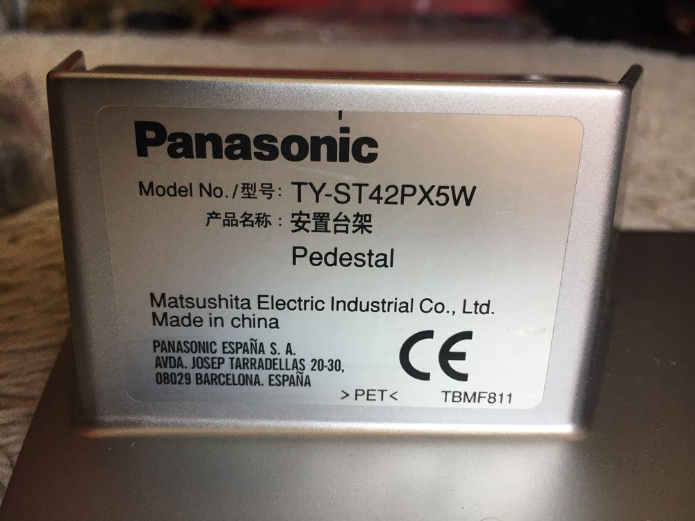 Підставка під телевізор Panasonic TY-ST42PX5W